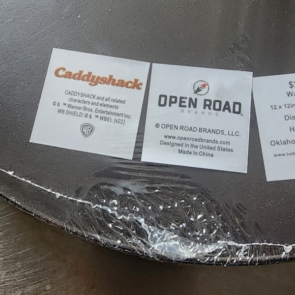 CaddyShack - Round Tin Metal Sign (Man Cave, Shop, Garage) Bushwood Club Gopher - Picture 4 of 5